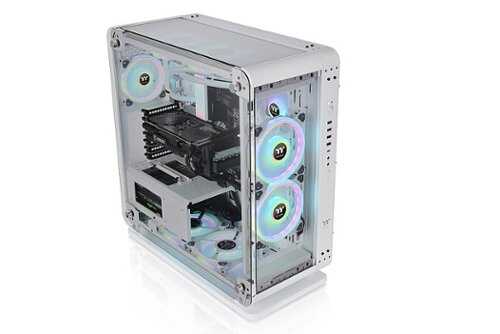 Rent to own Thermaltake - Core P6 TG Snow Edition ATX Mid Tower Case - White