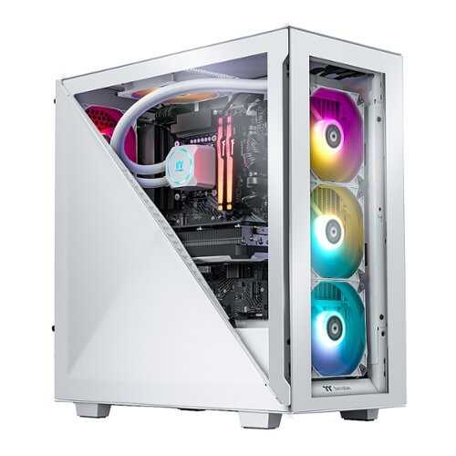 Thermaltake - Quartz 360T AIO Liquid Cooled Gaming PC - White