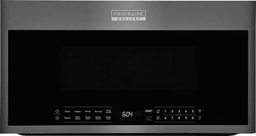 Rent to own Frigidaire - Over-The-Range Microwave with Sensor Cook - Black Stainless Steel
