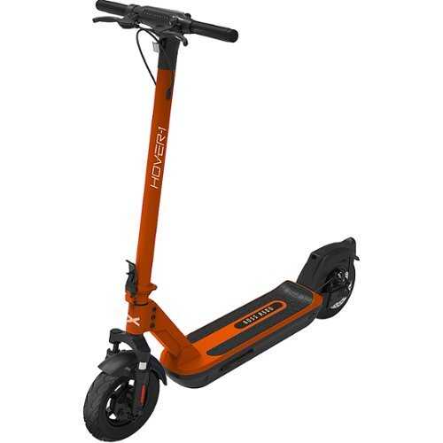 Rent to own H-1 Pro Series - Boss R500 Foldable Electric Scooter w/24 mi Max Operating Range & 20 mph Max Speed - Orange