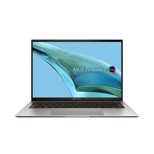 ASUS - Zenbook S 13" 60Hz Touchscreen Laptop OLED - EVO Intel 13 Gen  Core i7 with 32GB Memory - Intel Iris Xe - 1TB SSD - Silver