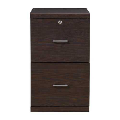 Rent To Own - OSP Home Furnishings - Alpine 2-Drawer Vertical File with Lockdowel™ Fastening System - Espresso