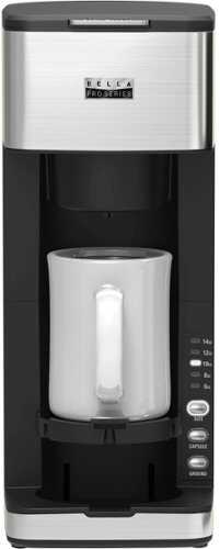 Rent to own Bella Pro Series - Dual Brew Single Serve Coffee Maker -  Stainless Steel