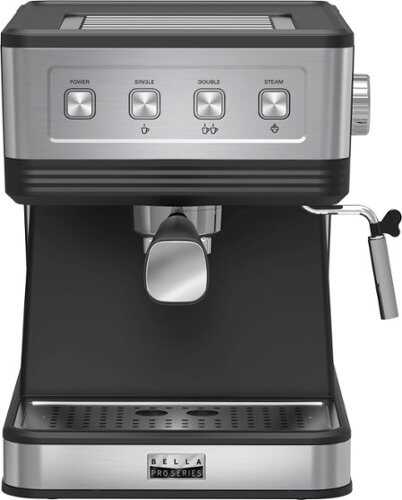 Rent to own Bella Pro Series - Espresso Machine with 20 Bars of Pressure - Stainless Steel