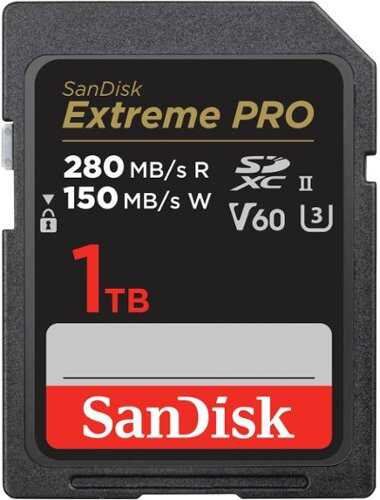Rent to own SanDisk - Extreme Pro 1TB SDXC UHS-II V60 Memory Card