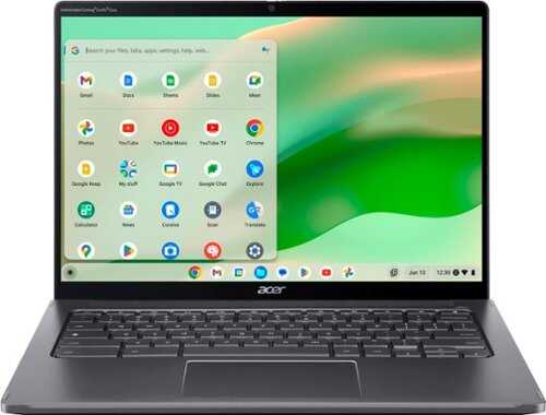 Acer - Chromebook Spin 714 IPS Laptop-14.0" WUXGA Touchscreen- Intel Iris Xe Graphics-8GB LPDDR4X-256GB