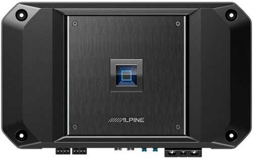 Rent to own Alpine - R-Series Class D Bridgeable Multichannel Amplifier with Variable Crossovers - Black