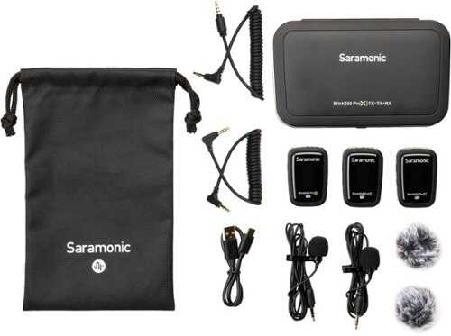 Rent to own Saramonic - Blink 500 ProX B2 2-Person Wireless 2.4GHz Clip-On Microphone System with Lavaliers