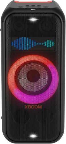 Rent to own LG - XBOOM XL7 Portable Tower Speaker with Pixel LED - Black