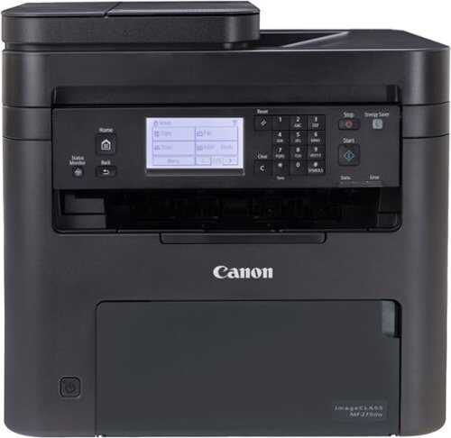 Rent to own Canon - imageCLASS MF275dw Wireless Black-and-White All-In-One Laser Printer with Fax - Black