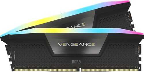 Rent to own CORSAIR - VENGEANCE 64GB (2PK 32GB) 6400MHz PC5-51200 DDR5 C32 DIMM Desktop Memory with RGB Lighting - Multi