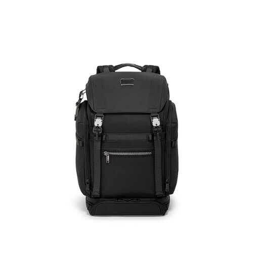 Rent to own TUMI - Alpha Bravo Expedition Flap Backpack - Black