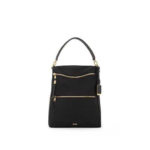 Rent to own TUMI - Voyageur Leigh Backpack/Tote - Black/Gold