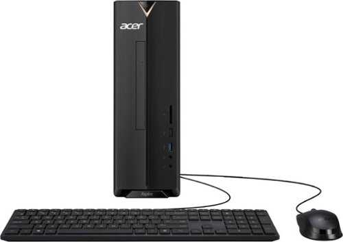 Rent to own Acer - Aspire XC-840-UB11 Desktop- Intel Celeron N4505 Dual-Core Processor-8GB DDR4, 512GB M.2 2280 PCIe SSD- Windows 11 Home