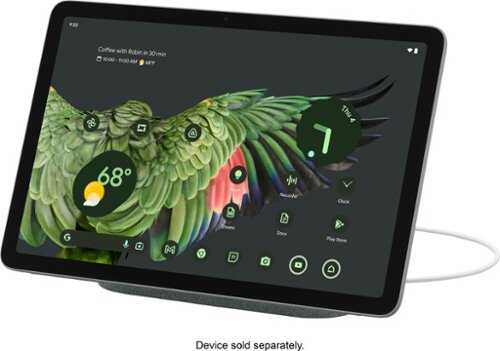 Rent To Own - Google - Pixel Tablet with Charging Speaker Dock - 11"  Android Tablet - 128GB - Wi-Fi - Hazel