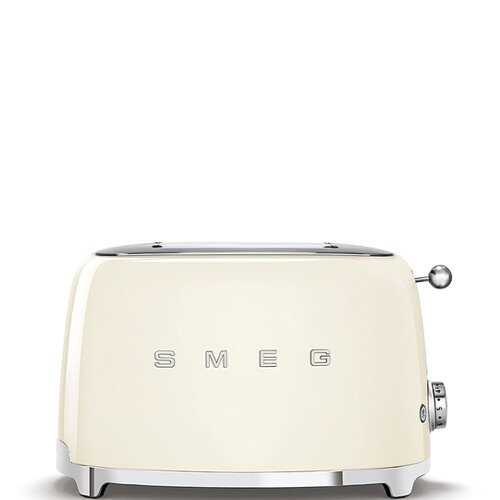 Rent To Own - SMEG 2-Slice Toaster TSF01 - Cream