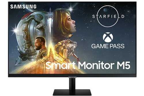 Rent to own Samsung - 32" M50C FHD Smart Monitor with Streaming TV - Black