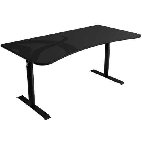 Rent to own Arozzi - Arena Ultrawide Curved Gaming Desk - Dark Grey