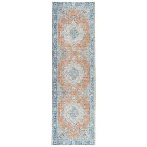 Rent to own Kaleen - Boho Patio Collection Copper  2'3" x 7'6" Runner - Copper