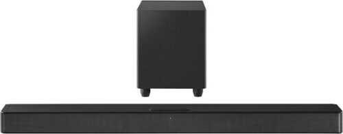 Rent to own Insignia™ - 2.1-Channel Soundbar with Wireless Subwoofer - Black