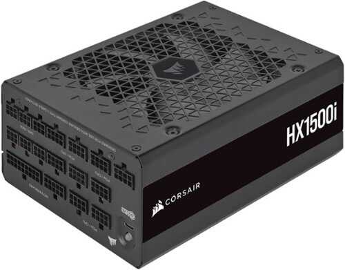 Rent to own CORSAIR - HXi Series 1500W 80 Plus Platinum Fully-Modular Ultra-Low Noise ATX Power Supply - Black