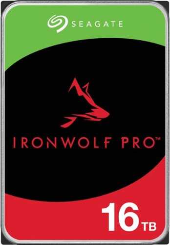 Rent to own Seagate - IronWolf Pro 16TB Internal SATA NAS Hard Drive with Rescue Data Recovery Services