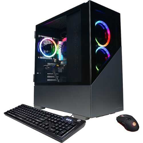 Rent To Own - CyberPowerPC - Gamer Master Gaming Desktop - AMD Ryzen 7 7700 - 16GB Memory - NVIDIA GeForce RTX 4060 Ti - 2TB HDD + 1TB SSD - Black
