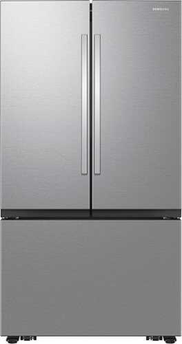 Rent to own Samsung - 32 cu. ft. Mega Capacity 3-Door French Door Refrigerator with Dual Auto Ice Maker - Stainless Steel