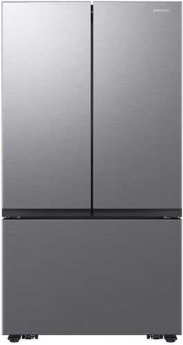Rent to own Samsung - 27 cu. ft. Mega Capacity 3-Door French Door Counter Depth Refrigerator with Dual Auto Ice Maker