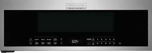 Rent to own Frigidaire - 1.2 Cu. Ft. Low-Profile Over-the-Range Microwave - Stainless steel