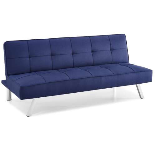 Rent To Own - Serta - Corey Multi-Functional Sofa Lounger Sleeper by Serta® Dream Convertibles - Navy Blue