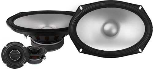 Rent to own Alpine - S-Series 6 x 9" Hi-Resolution Component Car Speakers with Glass Fiber Reinforced Cone (Pair) - Black