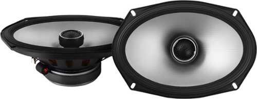 Rent to own Alpine - S-Series 6 x 9" Hi-Resolution Coaxial Car Speakers with Glass Fiber Reinforced Cone (Pair) - Black