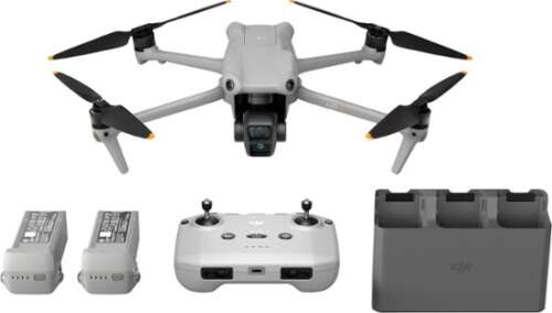 Rent To Own - DJI - Air 3 Fly More Combo Drone with RC-N2 Remote Control - Gray