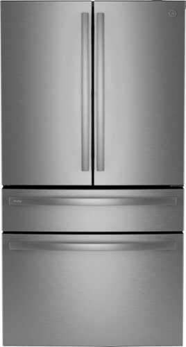 Rent to own GE Profile - 28.7 Cu. Ft. 4 Door French Door Refrigerator  with Dual-Dispense AutoFill Pitcher - Stainless Steel