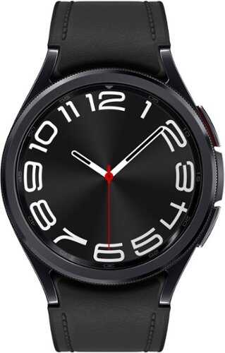 Rent to own Samsung - Galaxy Watch6 Classic Stainless Steel Smartwatch 43mm BT - Black