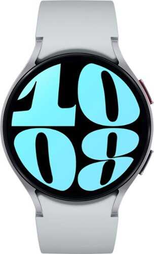 Rent to own Samsung - Galaxy Watch6 Aluminum Smartwatch 44mm LTE - Silver