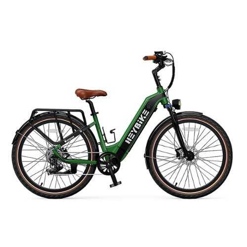 Rent to own Heybike - Cityrun Ebike w/ 55mi Max Operating Range & 25 mph Max Speed - Green