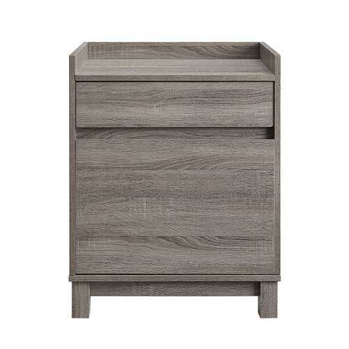 Rent to own Linon Home Décor - Tennyson Filing Cabinet, Gray - Gray