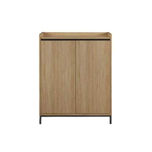 Rent to own Walker Edison - Contemporary Accent Cabinet - Coastal Oak