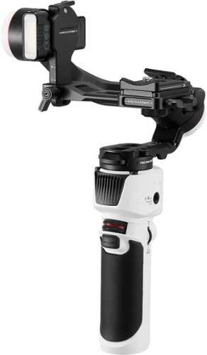 Rent to own Zhiyun - Crane-M 3S 3-Axis Gimbal Stabilizer Standard for Smartphones, Action or Mirrorless Cameras w/ detachable tri-pod stand - White