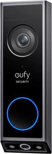 Rent to own eufy Security - eufy S320 Video Doorbell Black - black