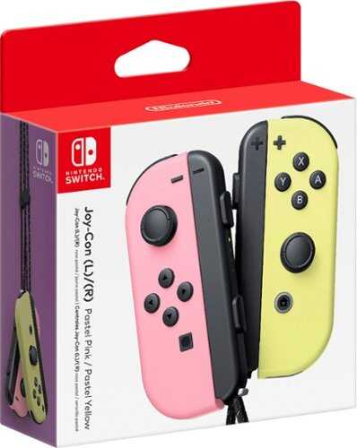 Rent to own Nintendo - Joy-Con (L)/(R) - Pastel Pink/Pastel Yellow