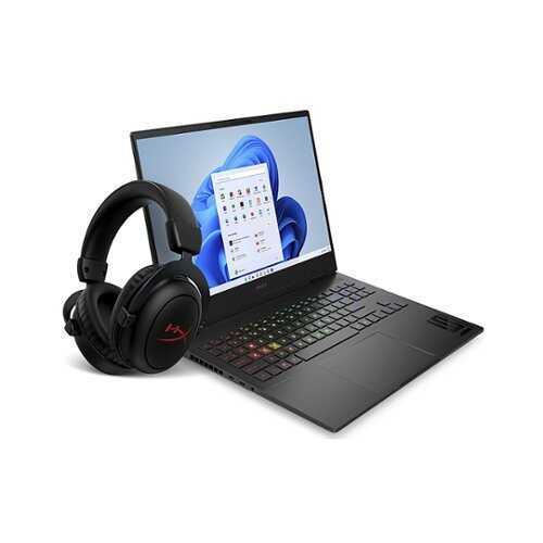 HP - OMEN 16" 240Hz Gaming Laptop WQXGA Intel Core i7-13700HX With 16GB Memory - NVIDIA GeForce RTX 4070 8GB GDDR6 512GB SSD - Shadow Black