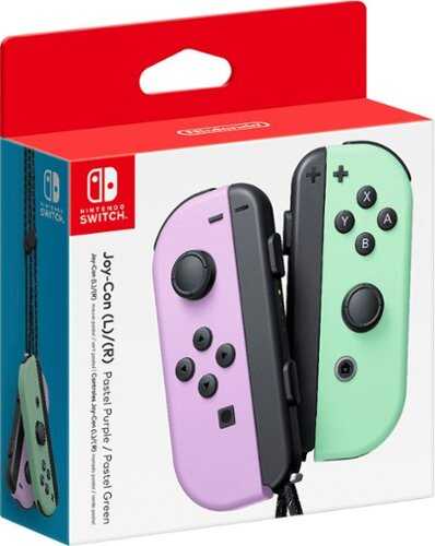 Rent to own Nintendo - Joy-Con (L)/(R) - Pastel Purple/ Pastel Green
