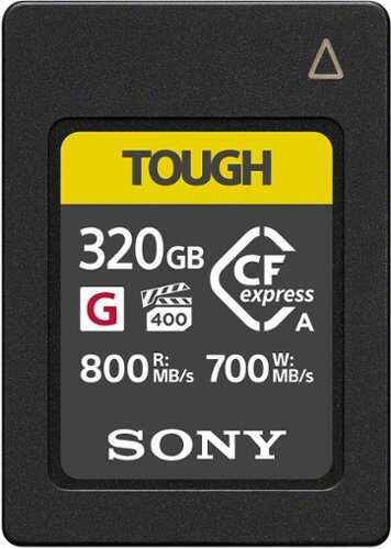 Rent to own Sony CEAG320T CFexpress Type A Memory Card 320 GB