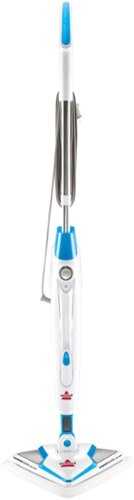 Rent to own BISSELL - PowerEdge Lift-Off 2-in-1 Sanitizing Steam Mop - Basanova Blue with White Accents