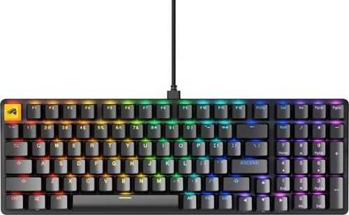 Rent to own Glorious - GMMK 2 96% Full Size Prebuilt Hotswap Mechanical Gaming Keyboard - Black