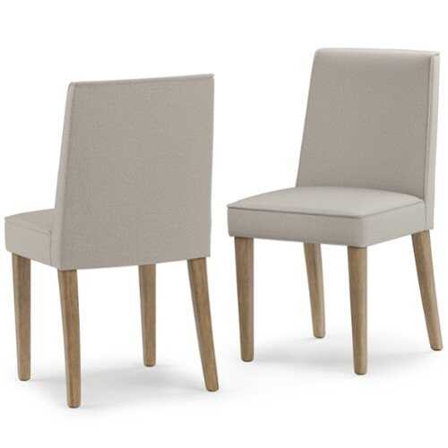 Rent to own Simpli Home - Bartow Dining Chair ( Set of 2 ) - Natural