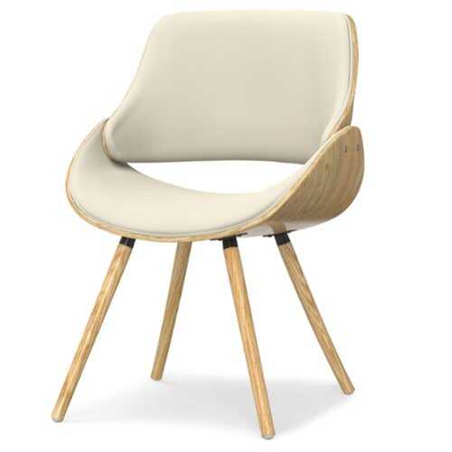 Rent to own Simpli Home - Malden Bentwood Dining Chair with Wood Back - Natural